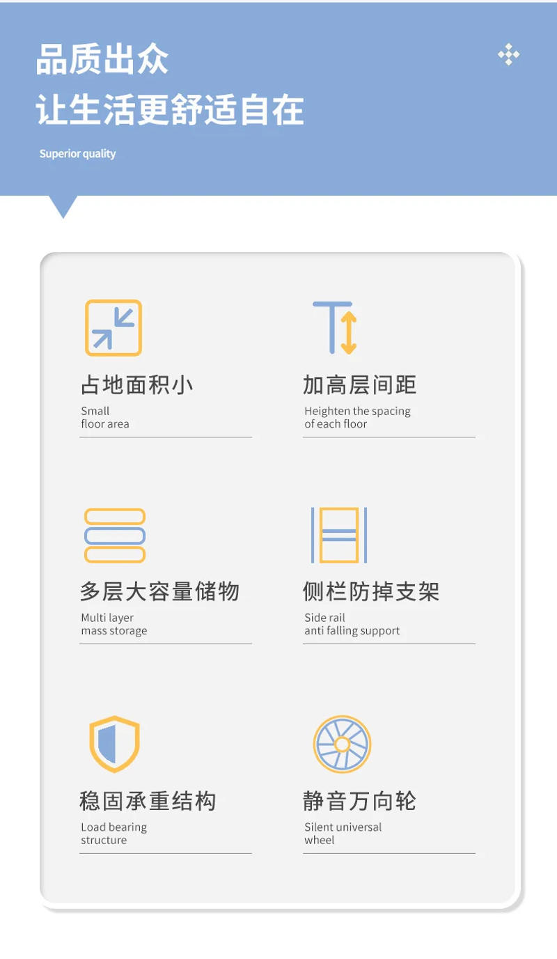 Description Picture 4 of itemCosmetic Manicure Salon Trolley Hairdresser Barber Lash Tattoo Salon Trolley Spa Make Up Wozek Narzedziowy Salon Furniture WKST