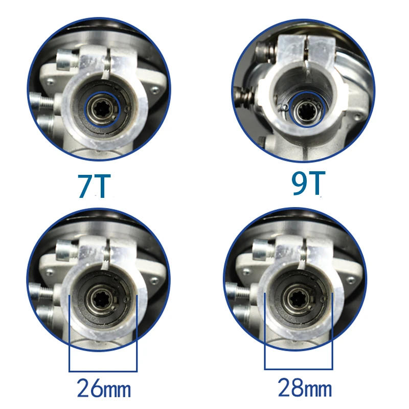 Description Picture 3 of item2022 New Garden Tool Brush Cutter Grass Wheel Head, Brush Cutter Parts ,Mini Tiller Parts Garden Tiller Head, Garden Cultivator