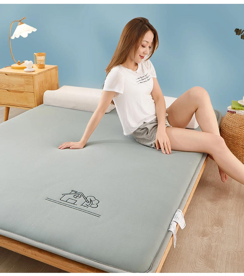 Description Picture 3 of itemDropshipping Customizable Size Mattress Soft Mattress Home Tatami Mat Was The Floor Mat Student ZHA03-33599
