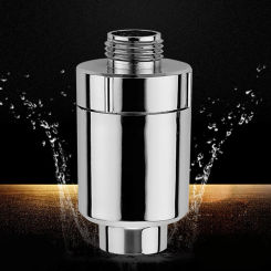 Activated Carbon Shower Water Filter Easy Installation Shower Filter Detachable Remove Impurities Easy Use Bathroom Accessories