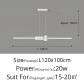 B white 120cm