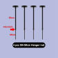 4PCS 1M Rod
