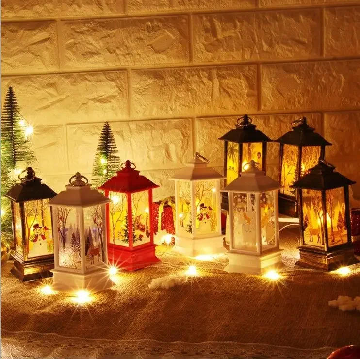 Description Picture 6 of itemHalloween Led Light Hanging Ornaments Festival Bar Home Night Light Halloween Party Decoration Props Small Oil Lamp Lantern