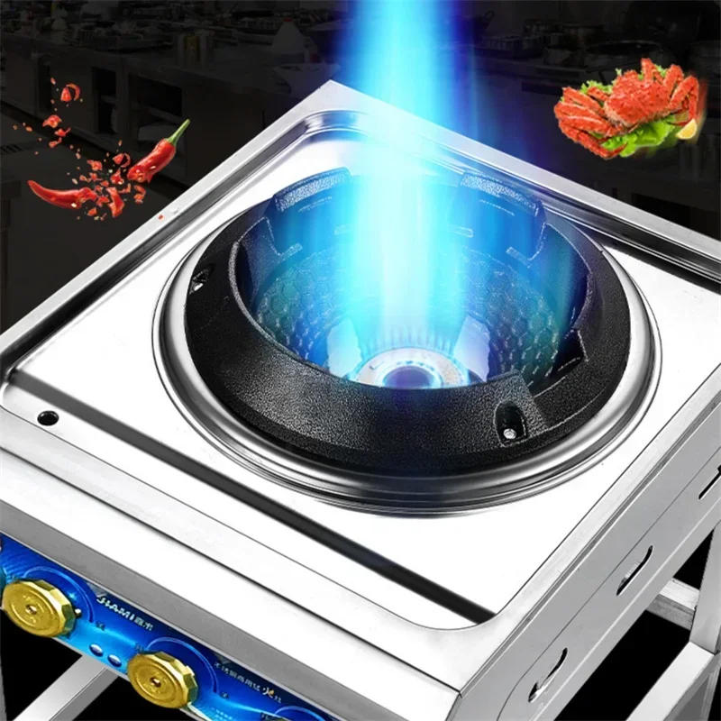 Description Picture 5 of itemHome Fierce Fire Stove Gas Cooktop Commercial Single Burner Medium and High Pressure Liquefied Gas Stove Energy-saving Gas Hob