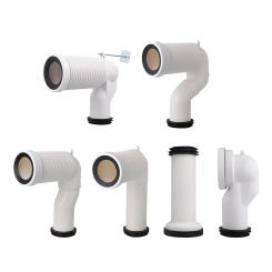 Toilet Eccentric Drain Nozzle Replacement Misaligned WC Shifter Bowl Smooth