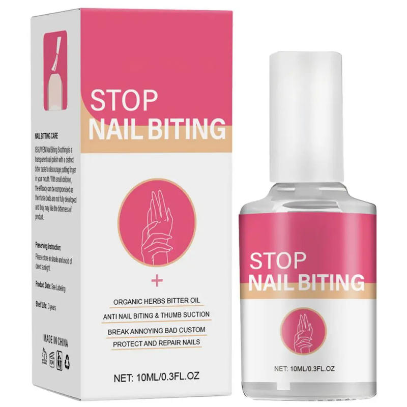 Description Picture 2 of itemStop Nail Biting Treatments Liquid Stop Bitter Liquid Cuticle Care Supplies Bitter Nail Polish Stop Bitting 10ml