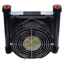 AJ0510T-CA 10L/Min Hydraulic Cooler Air Cooled Oil Radiator Heat Exchanger for CNC Hydraulic System For VP20 VP30 Vane Pumb
