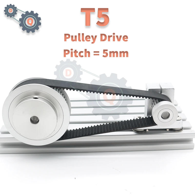 Description Picture 5 of itemT5 Timing Belt Length 135mm to 475mm T5 Pitch 5mm Belt Width 10 15 20 25mm Synchronous Belts for CNC T5 Rubber Closed Loop Belt