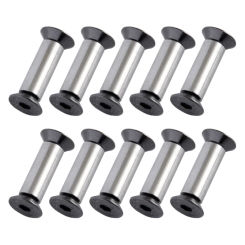 10PCS/Set Knife Handle Rivets for 5mm handle Hole YFS Flat Fastener Nut
