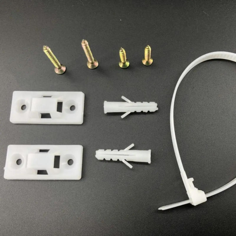 Description Picture 4 of itemNylon Furniture Anti-tip Strap Plastic Brackets Screws Furniture Security Lock Anti Tip Wall Anchors Baby protection Kit