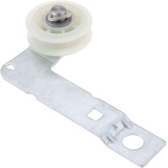 W10837240 Dryer Idler Pulley With Bracket Compatible with Whirlpool Kenmore Dryers W10547290 W10118754 W10118756 W10547287
