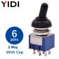 6 Pins Blue With Cap
