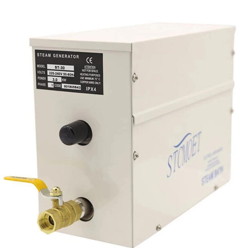 Description Picture 4 of itemSauna Machine Steam Generator Home Steam room machine Wet Stream Furnace Commercial Sauna Equipment Digital Controller 3KW 220V