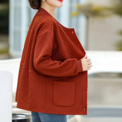 Women's Short Jacket Spring Temperament Ladies 2024 New Korean Slim Plus Size Single-breasted Plaid High-quality Top