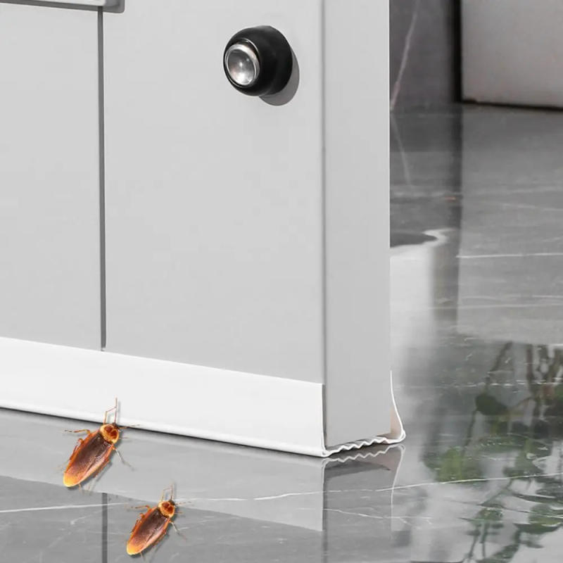 Description Picture 4 of itemDurable Windproof Door Bottom Seal Strip Dustproof Soft Door Gap Baffle PVC SoundProof Waterproof Seal Strip Door