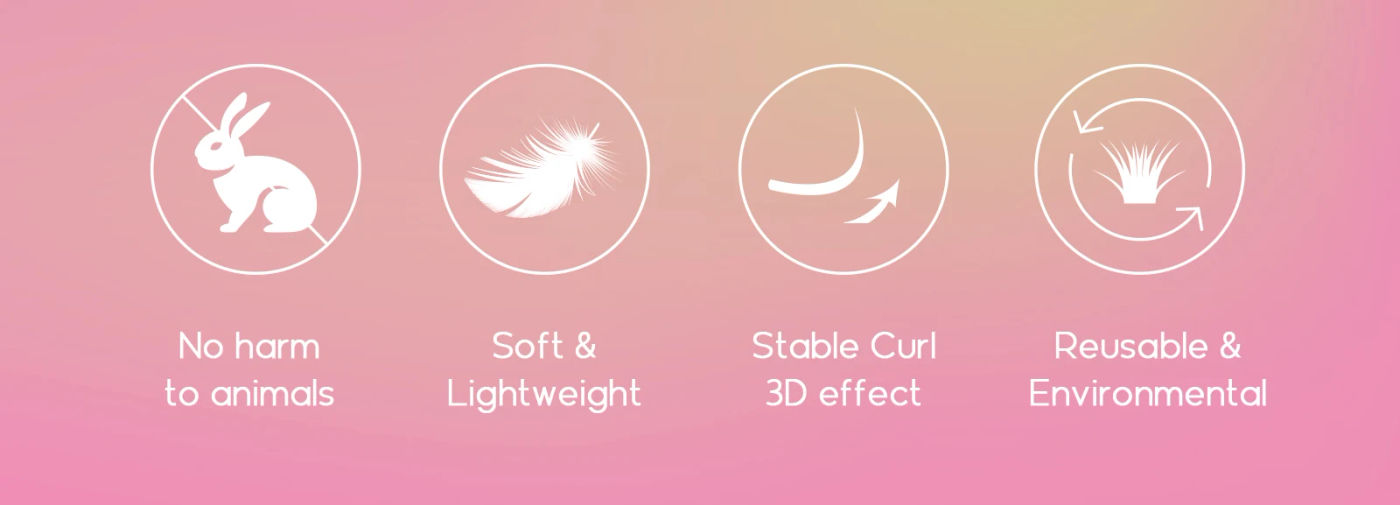 Description Picture 6 of itemVYRILA Self Adhesive Eyelashes Cluster Lashes No Glue Needed DIY Lash Extension Soft Glue-Free Individual Lashes