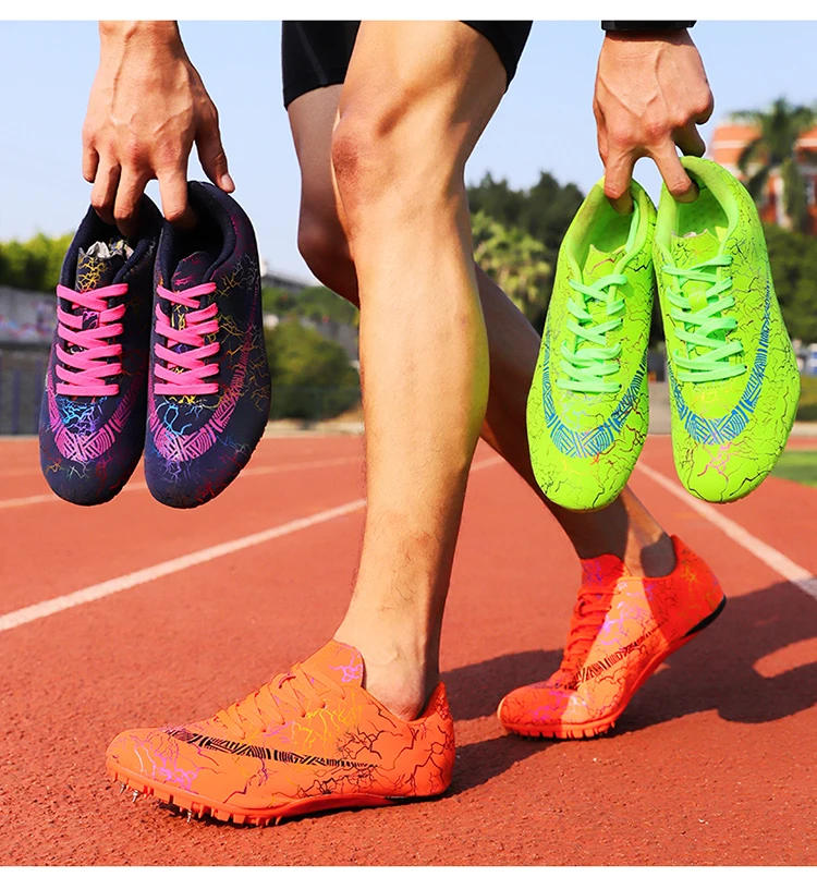 Description Picture 5 of itemMen Track and Field Spikes Shoes Training Competition Sprint Lightweight Racing Non-slip Match Waterproof Wholesale Professional