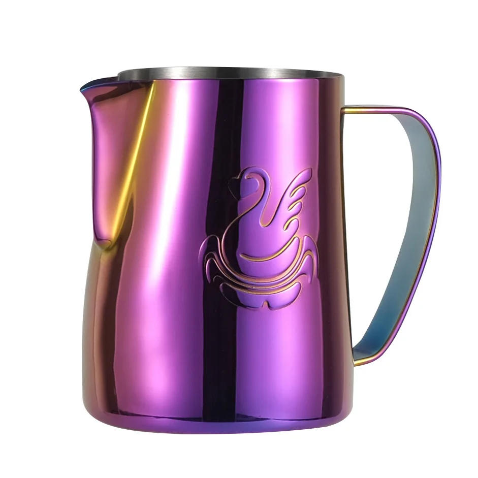 Description Picture 4 of item400ml/600ml Elegant Swan Stainless Steel Coffee Pitcher Milk Frothing Cup Cream Maker Barista Craft Espresso Latte Art Jug Tool