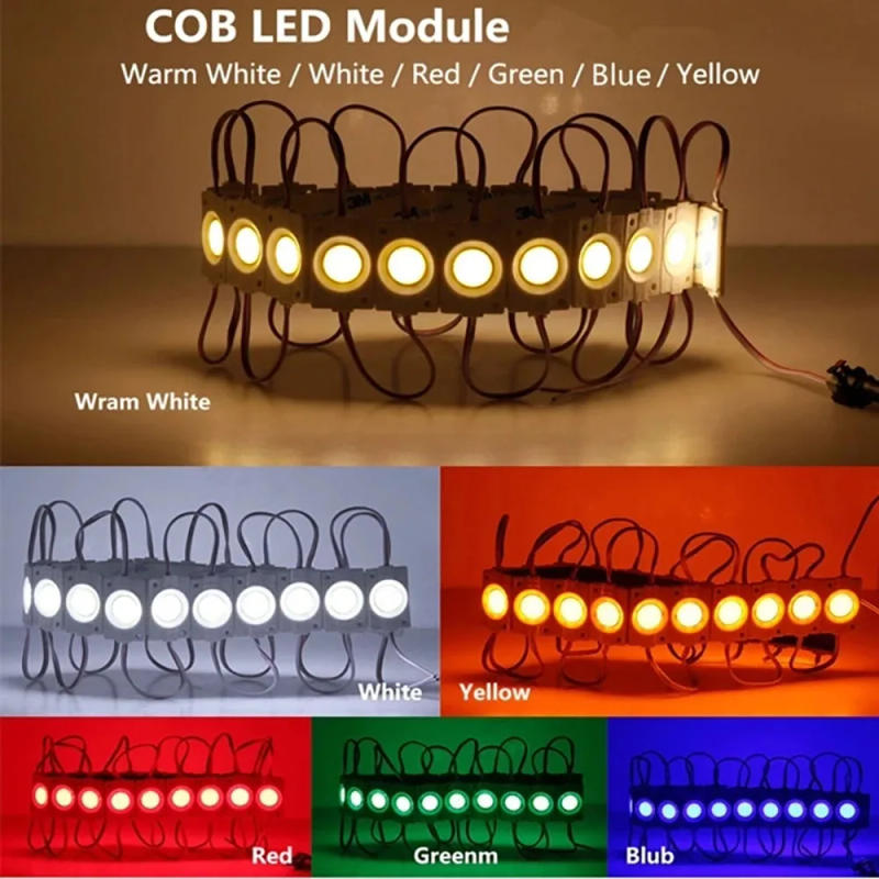 Description Picture 6 of itemLED Module 12V COB Light Advertisement Design Sign Backlight Shop Banner Waterproof IP65 COB White Red Green Blue Yellow 10pcs