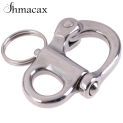 316 Stainless Steel Rigging Sailing Fixed Bail Snap Shackle Yacht Outdoor Living