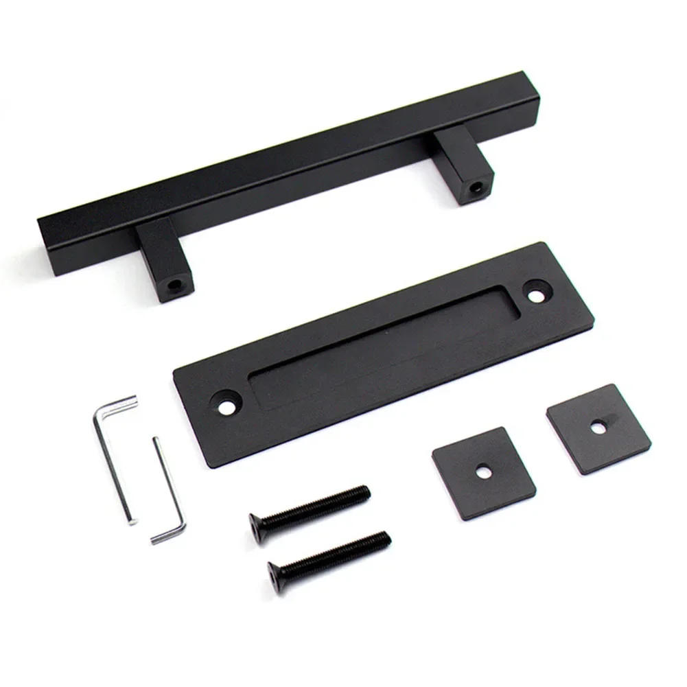 Description Picture 4 of itemSliding Barn Door Handle Pull Flush Recessed Wood Furniture Hardware For Cabinet Cupboard Interior Doors Gate Window Pull Knob