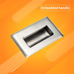 ASL11501/1/2/3/4 Handle Concealed Industrial Handle Handle 304 Stainless Steel Buckle Hand Inline Cabinet Invisible Handle