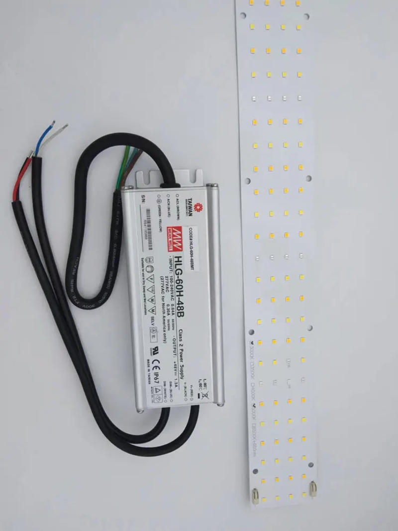 Description Picture 5 of itemLM301H Quantum Bar Samsung Led QB128 60W Kit Growing Light Plate 48V 1.3A Full Spectrum Phytolamp for Plants 660 UV IR Indoor