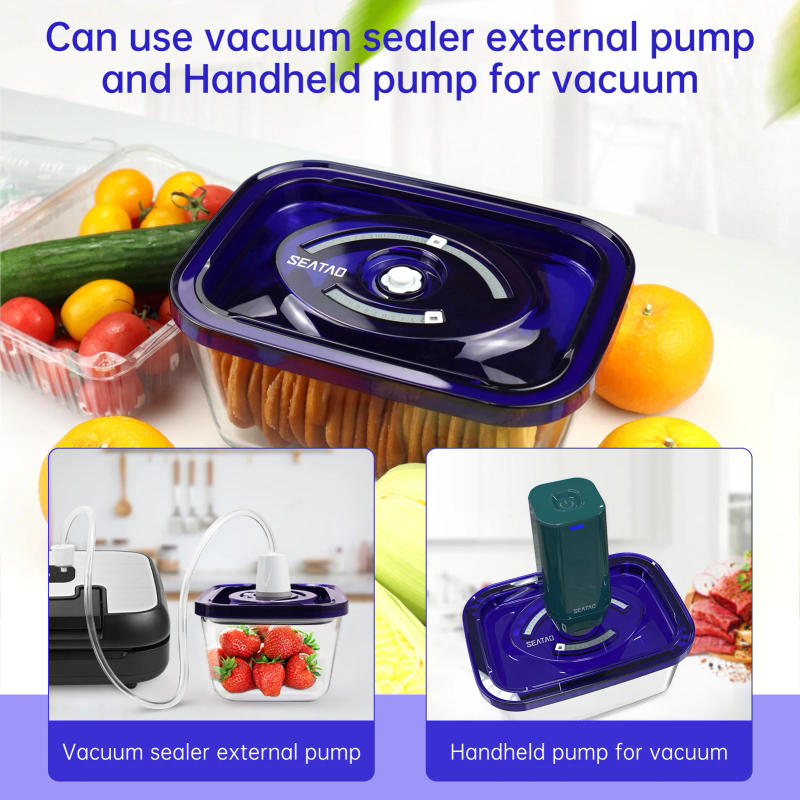 Description Picture 4 of itemReusable Vacuum Food Storage Zipper Bags Set Electric Handheld Vacuum Sealer Pump Sous Vide Bags USB Rechargeable BPA Free