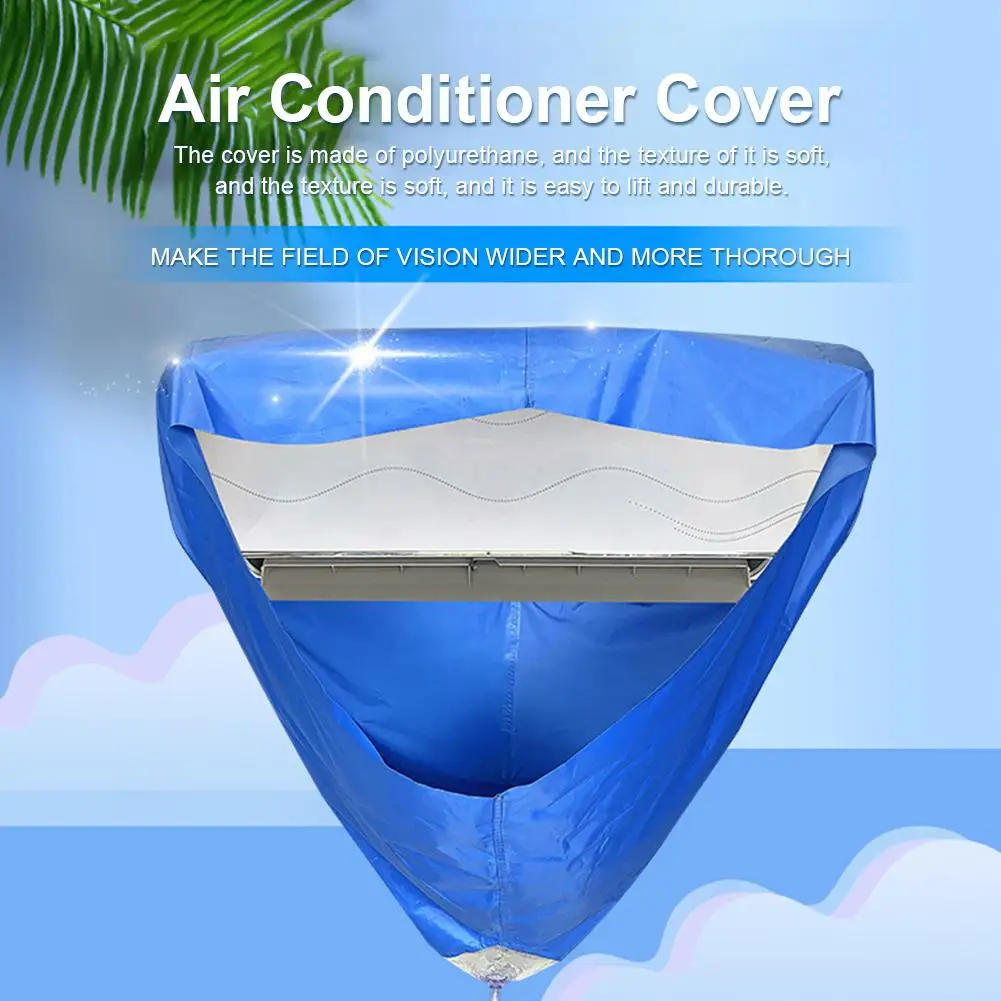 Description Picture 4 of item2.4m/3.2m Room Wall Mounted Air Conditioning Cleaning Bag Split Air Conditioner Washing Cover for Ac Cleaner Tube Kit 1-3P Set