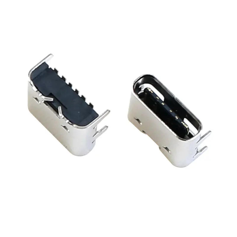 Description Picture 4 of itemYuXi 10pcs 6Pin Type C Connector 4 Feet DIP SMT Data Transfer Female Jack Socket Terminal Phone Notebook Laptop Charging Tail