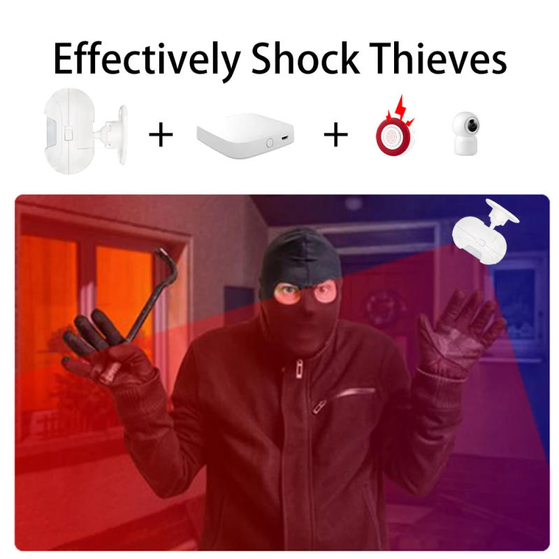 Description Picture 6 of itemZigBee 3.0 Motion Sensor With Pir IR Infrared Human Body Mini Security Detector Home Battery Devices Tuya Smart Life Smartlife