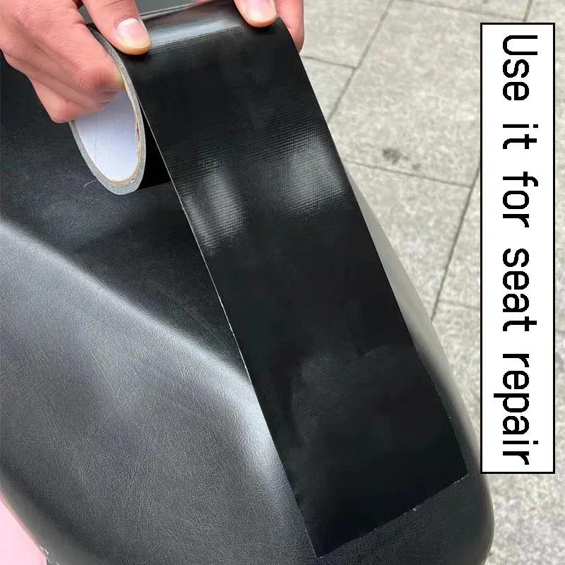 Description Picture 3 of itemSelf-adhesive strong artificial leather patch waterproof PU repair Scooter motorcycle leather chair sofa patch DIY black
