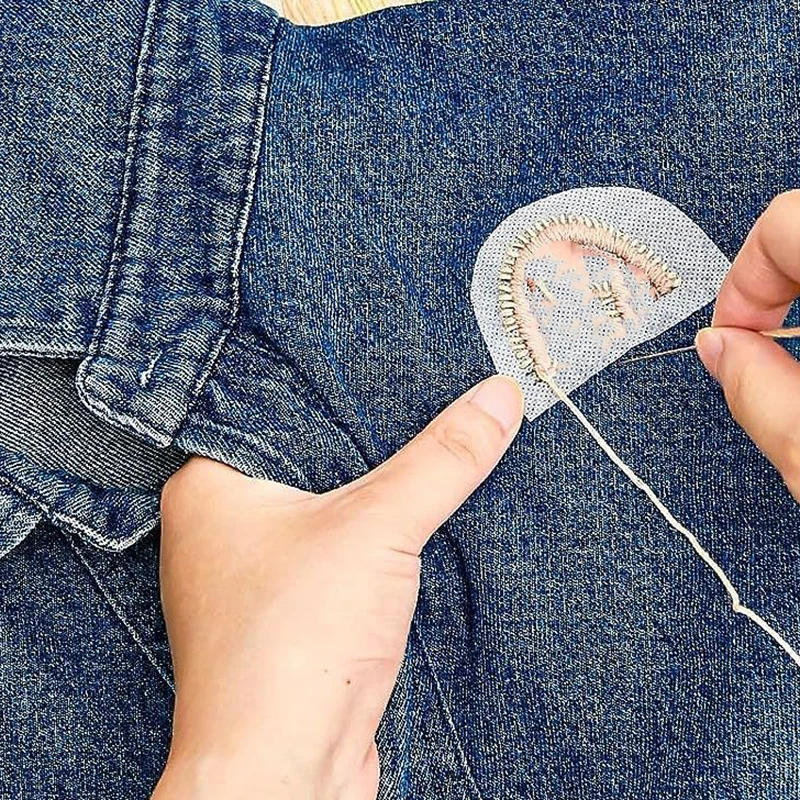 Description Picture 4 of itemWater Soluble Stabilizer Embroidery Stick And Stitch Embroidery Paper Tear Away Embroidery Stabilizers With Flower Patterns