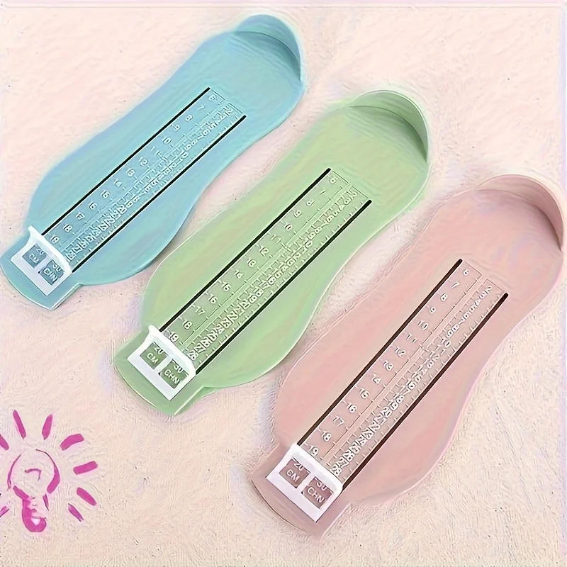 Description Picture 3 of item1pc-Baby Foot Ruler Kids Foot Length Measuring Device Child Shoes Calculator For Children Infant Shoes Fittings Gauge Tools