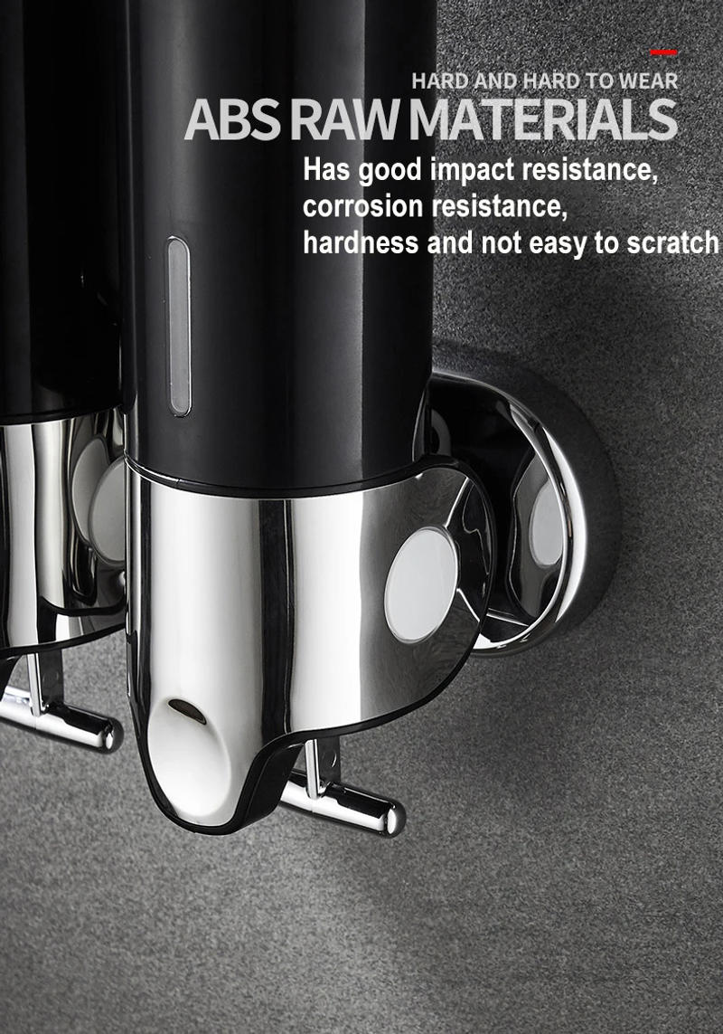 Description Picture 4 of itemManual Liquid Soap Dispensers 500ML Shower Gel Washing Lotion Hand Sanitizer Container for Home Kitchen Bathroom Accessories