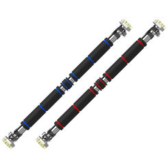 Doorway Pull Up Bar Door Frame Pull-up Bar Fits 25.3-33.1in Door Frames Horizontal Bar Adjustable Length for Home Gym