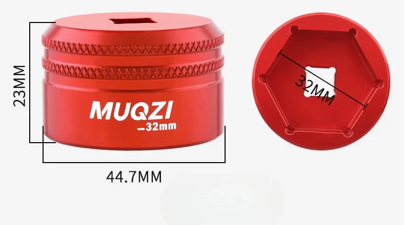 Description Picture 4 of itemFork Top Cap Socket Tool 26mm 28mm 32mm Top Cap Wrench For Fox Fork 36 38 40 Bicycle Repair Tools