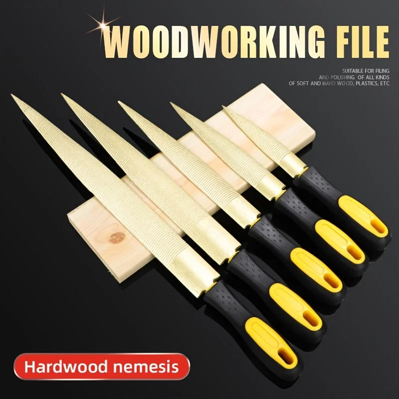 Description Picture 2 of itemWooden Carving File 6 ''/8 ''/10 '' suitable for Woodworking DIY Craft Small Tools, Woodworking Multifunctional Tools