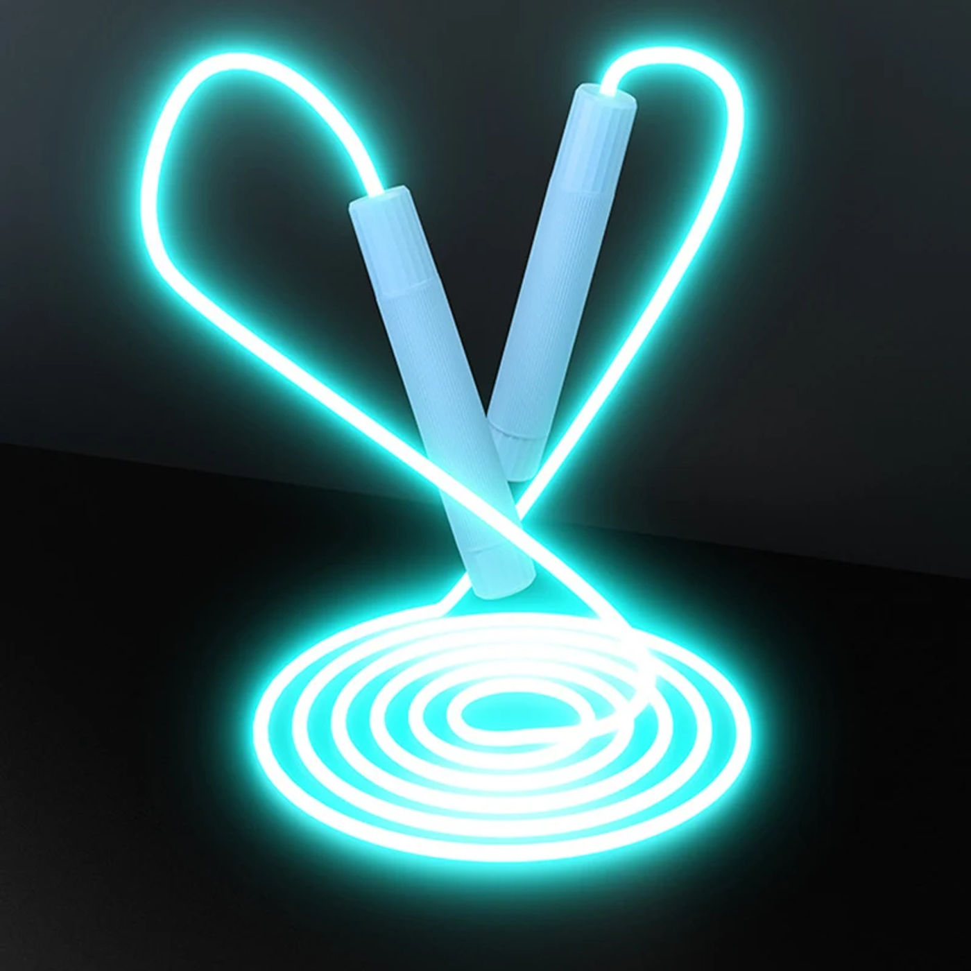 Description Picture 2 of itemGlowing Jump Ropes LED Luminous Skip Rope for Kids Adult Fitness Adjustable Skipping Rope Training Sports Equip Outdoor Jumping