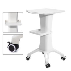 Trolley Stand Beauty Salon Rolling Cart Spa Wheel Cart Holder Storage Shelf Tattoo Equipment