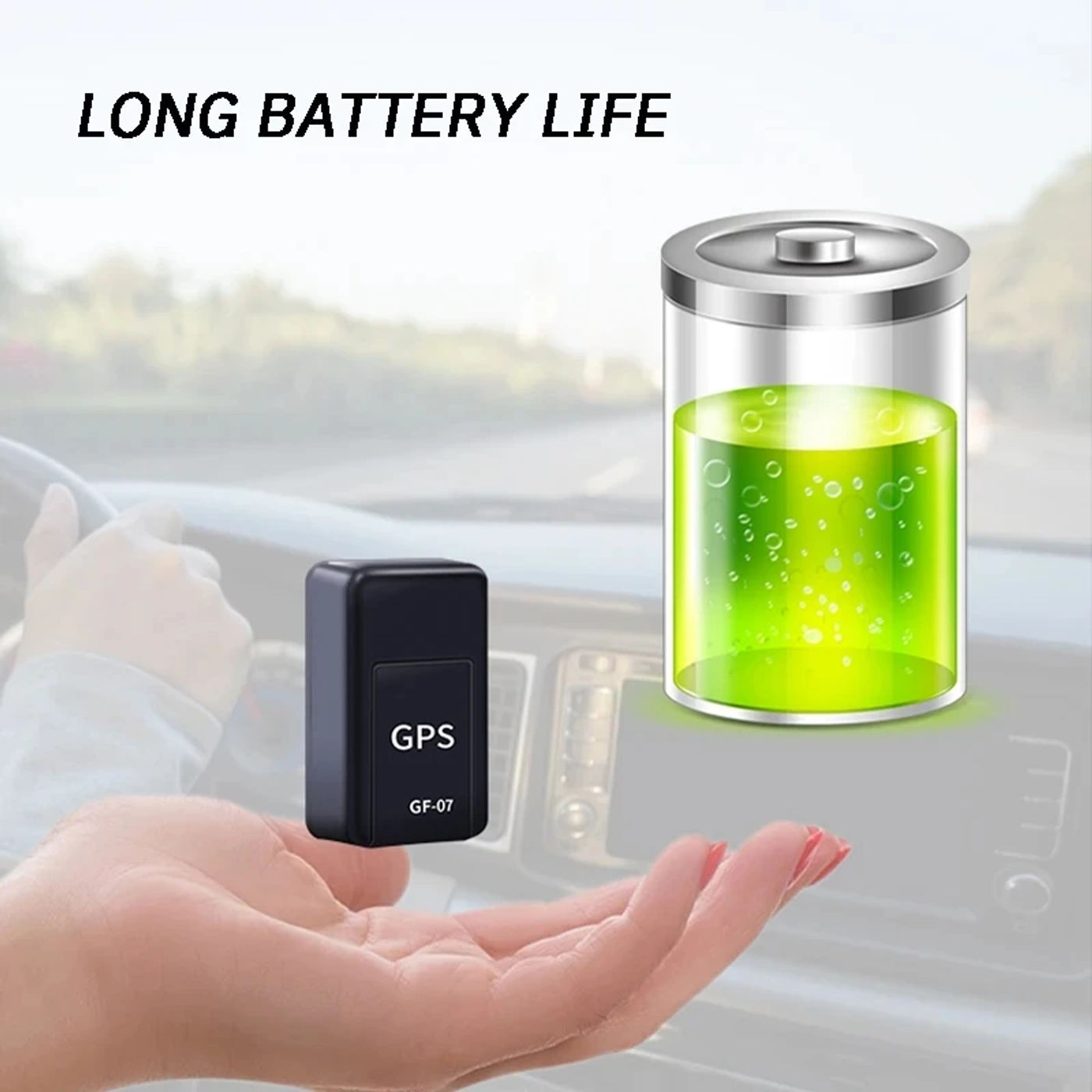Description Picture 6 of itemMini GF-07 GPS Tracker Car Bike Bicycle Pets Children Real Time Tracking Positioner Strong Magnetic Anti-lost Locator