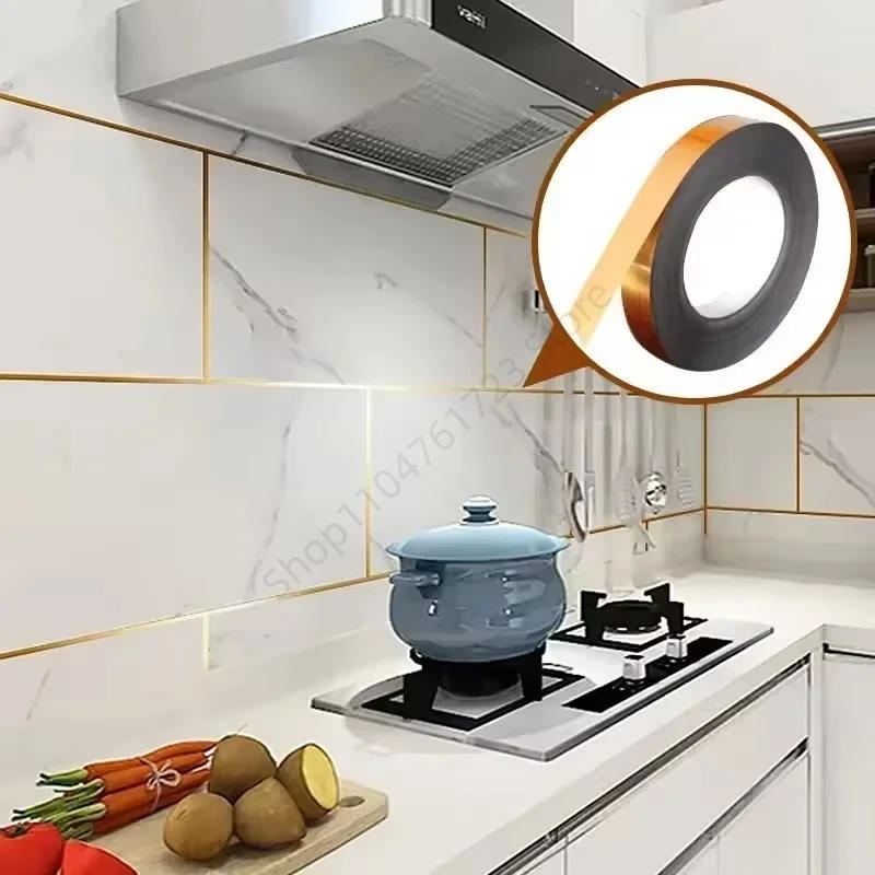 Description Picture 6 of item20M Self-Adhesive Ceramic Tile Mildewproof Beauty Seam Sticker Floor Waterproof Wall Gap Sealing Strip Ceiling Home Decorations