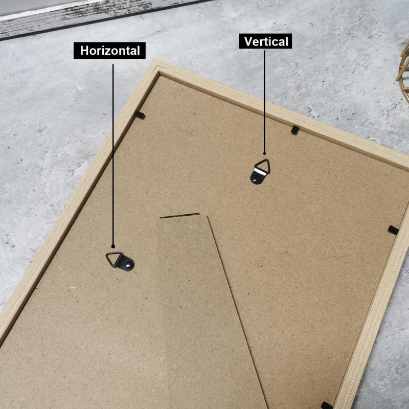 Description Picture 2 of item3Pcs Wooden Photo Frames For Picture Wall 10X15 15X20 20X25 A4 Pictures Frame Stand For Pictures Photo Decor Commemorative Gift