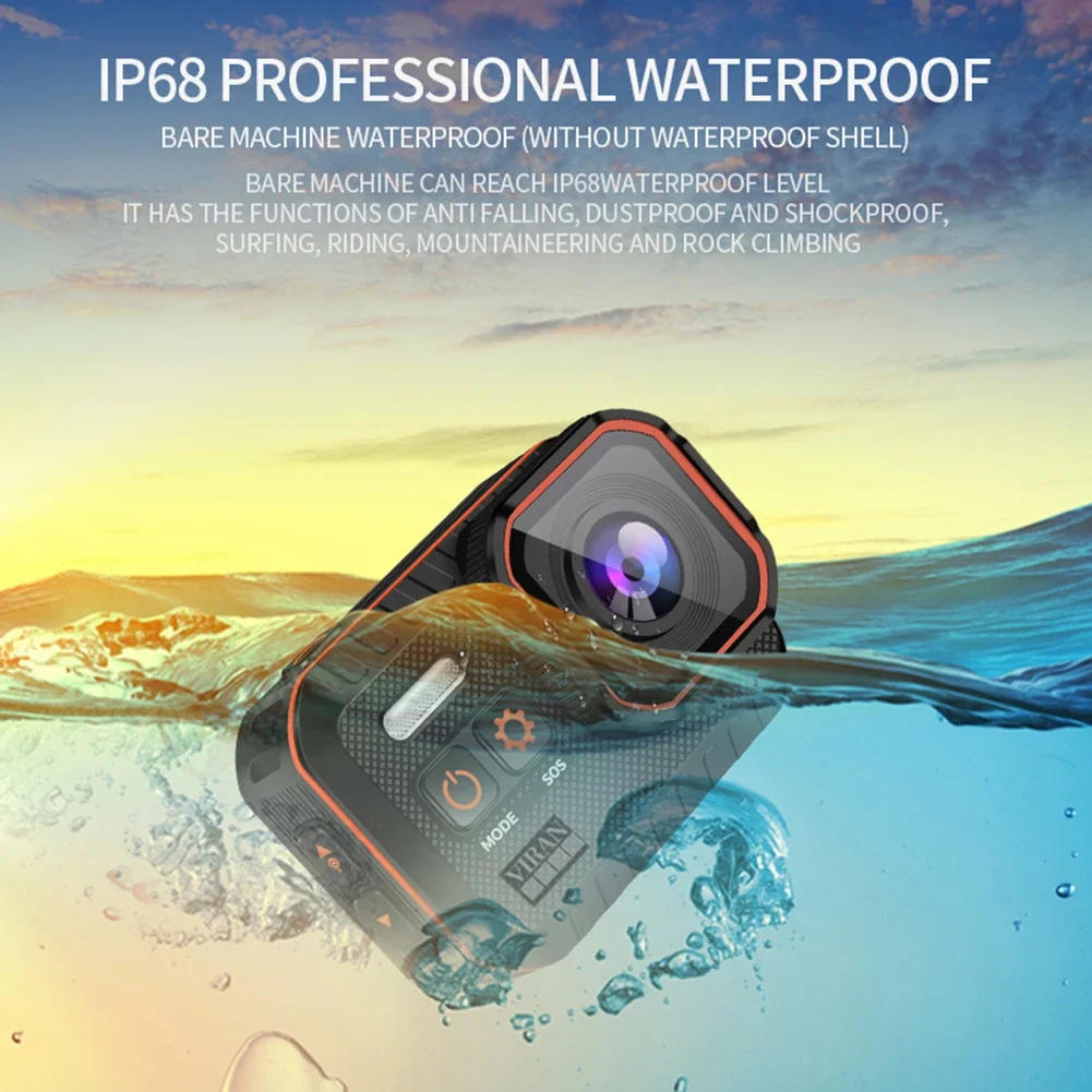 Description Picture 6 of item4K WiFi Anti-shake Action Camera with Remote Control Waterproof Sport Camera 2Inch IPS Screen 170° Wide Angle Drive Recorder