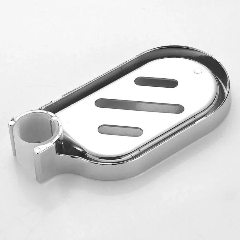 Description Picture 5 of item1Pcs 25mm Plastic Shower Rail Soap Dish Box Soap Holder Soap Pallet Shower Rod Slide Bar ABS For 25mm Rod Diameter Bathroom Tray