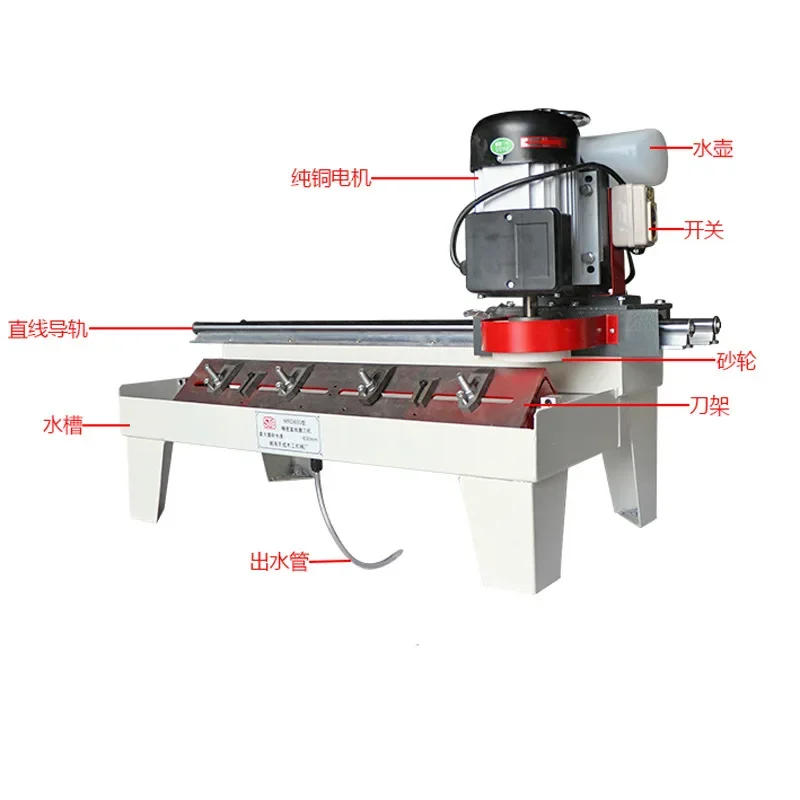 Description Picture 4 of itemWoodworking sharpener linear guide electric sharpener small horizontal straight edge planer sharpener