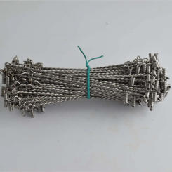 100 pcs Fishing Balance Rigs Steel T Shape Swivels Snaps Fishing Swivels Gear Arm Connector Fishing Tackle Twisted String Hooks