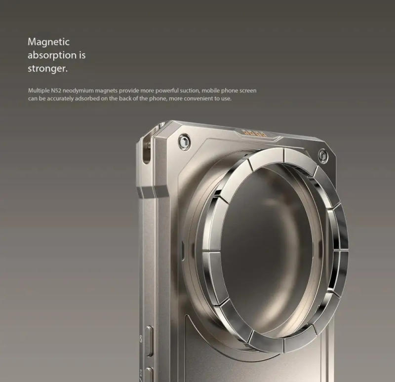 Description Picture 6 of itemFotorgear MS01 Magnetic Phone Selfie Screen Display for Phone Rear Camera Selfie Vlog Live Stream Monitor for iPhone Android