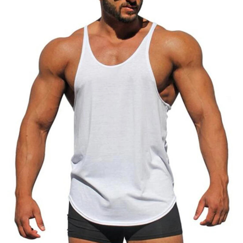 Description Picture 4 of itemHigh Quality Vest T Shirt Muscle Sleeveless Slim Fit Soft Stylish Tank Tops Undershirt Bodybuilding Comfortable