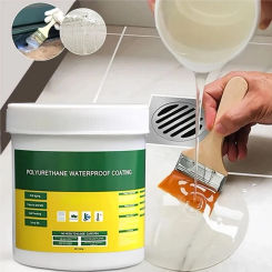 Invisible Waterproof Coating Sealant Agent With Brush Adhesive Repair Paste Bathroom Wall Leakage Insulating Sealant Glue 300g